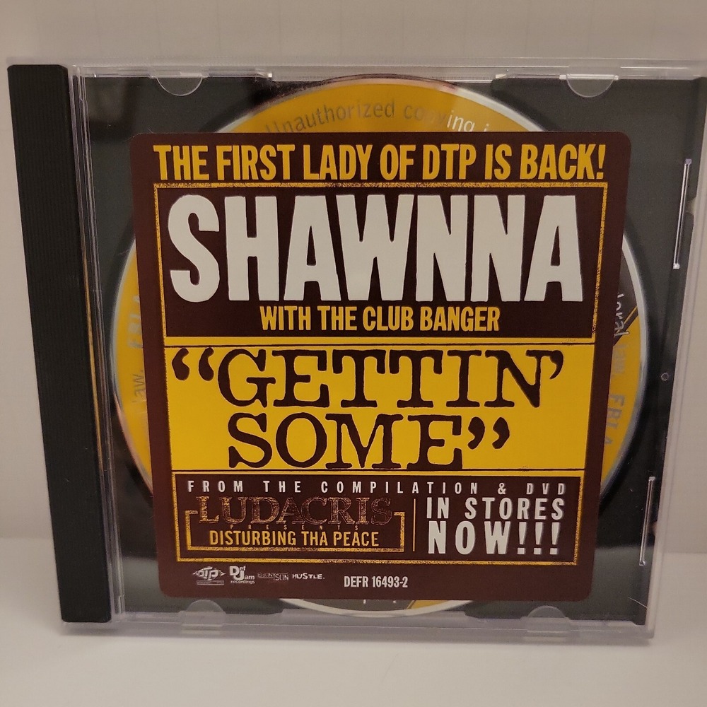 Shawnna Gettin Some DJ Radio Promo CD Single DEFR 16493-2 Ludacris DTP Hip Hop
